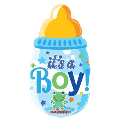 14″ Baby Boys Bottle Balloon