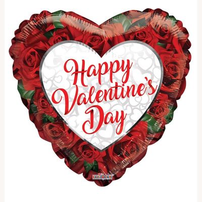 “Happy Valentine’s Day” Balloon [36 Inches]