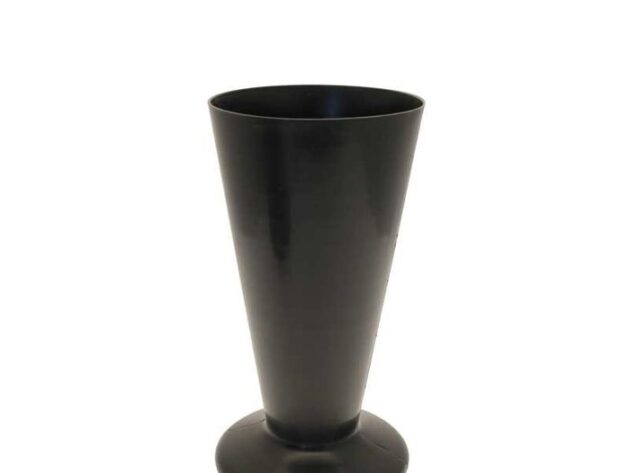 Plastic Black Vase