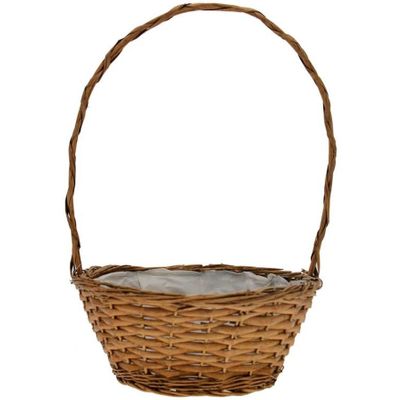 Golden Round Basket [14 Inches]