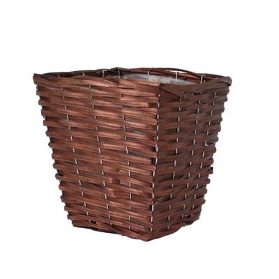 Square Woodhouse Nut Brown Basket [25 cm]