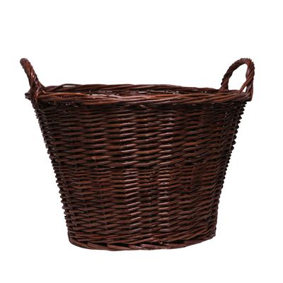 Brown Round Basket with Ears [50 cm]