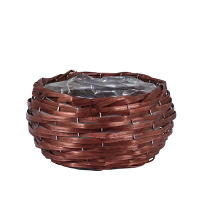 Round Woodhouse Nut Brown Basket [23 cm]