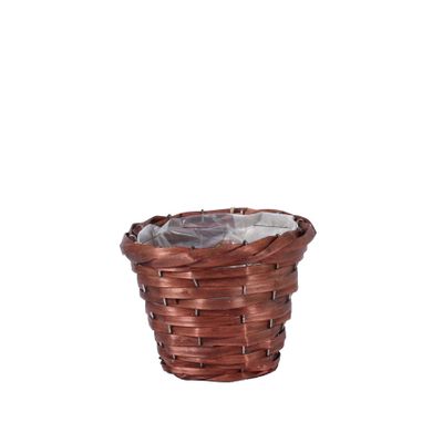 Round Woodhouse Nut Brown Basket [17 cm]