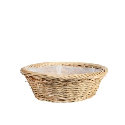 Round Full Willow Basket [30.5 cm]