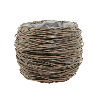 Round Full Willow Basket [20 cm]