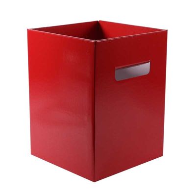 Pearlised Red Bouquet Box – (18 x 18 x 24.5cm) [10 Boxes]