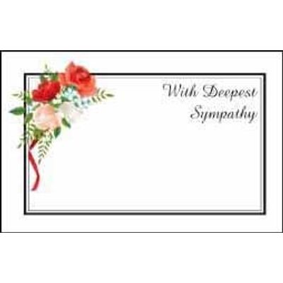 Flowers – With Deepest Sympathy