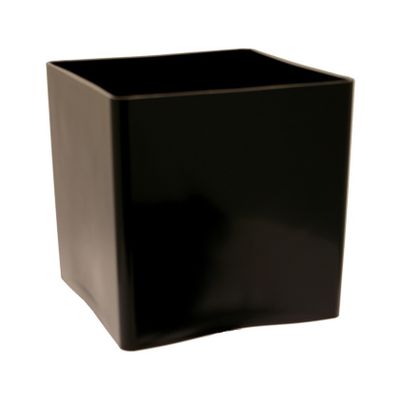 10cm Black Acrylic Cube