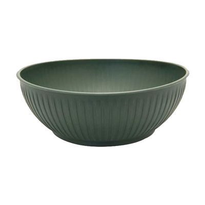 Green Bulb Bowl 37cm