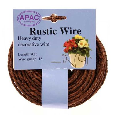 Brown Rustic Wire