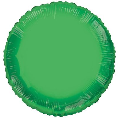 Circle Green Balloon [18 Inches]